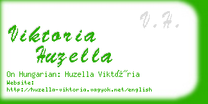 viktoria huzella business card